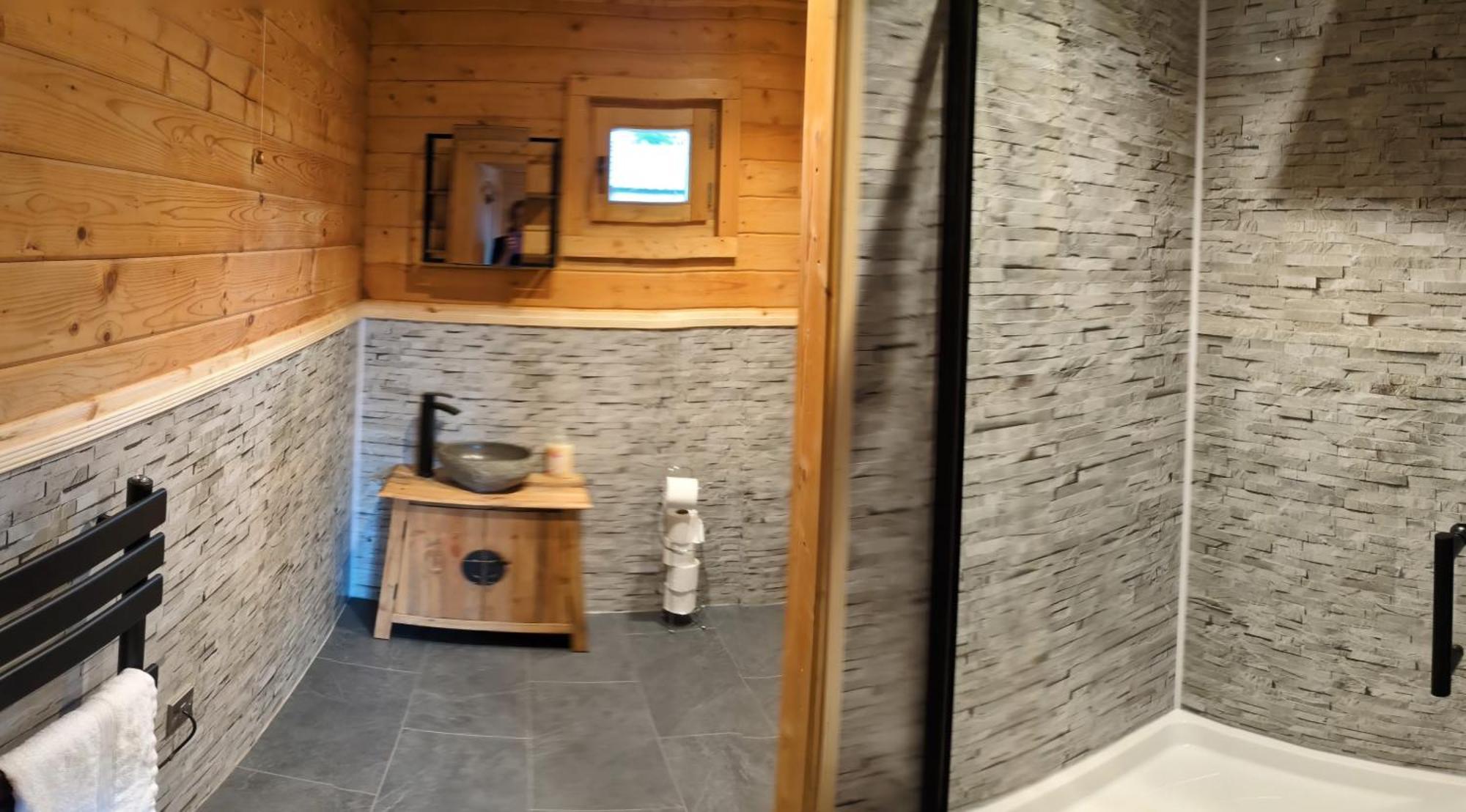 Rustic Lodge Retreat At Riverview Holiday Park Newcastleton Esterno foto